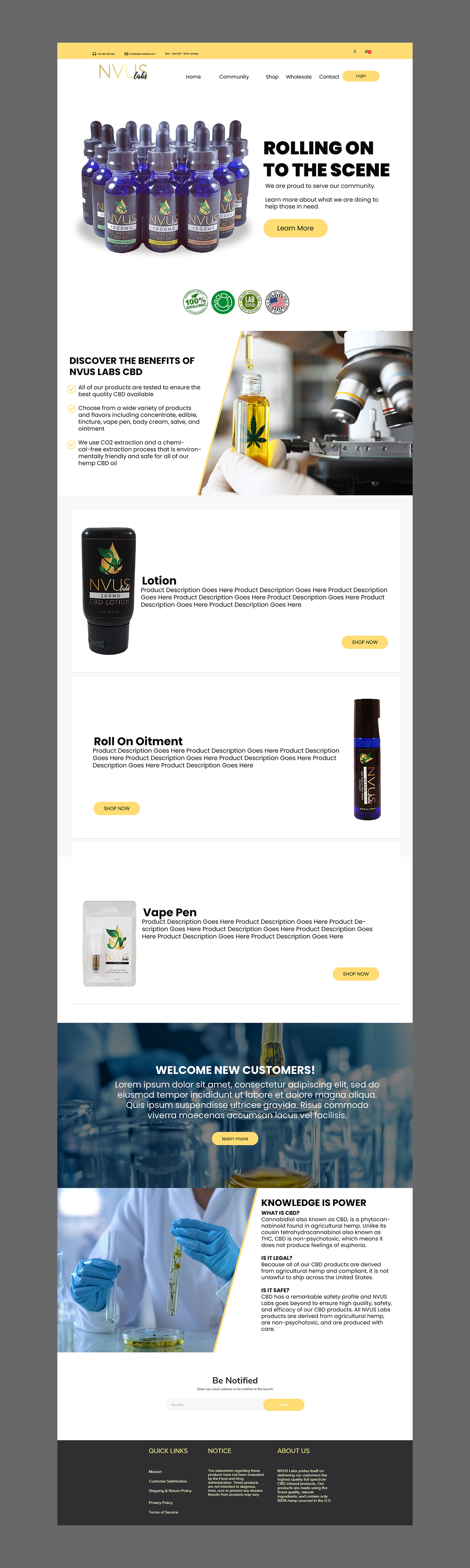 Web Design by nguruzzdng for NVUS Labs | Design #25778446