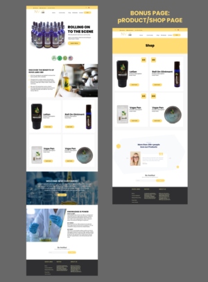 Web Design par nguruzzdng pour NVUS Labs | Design #25798399