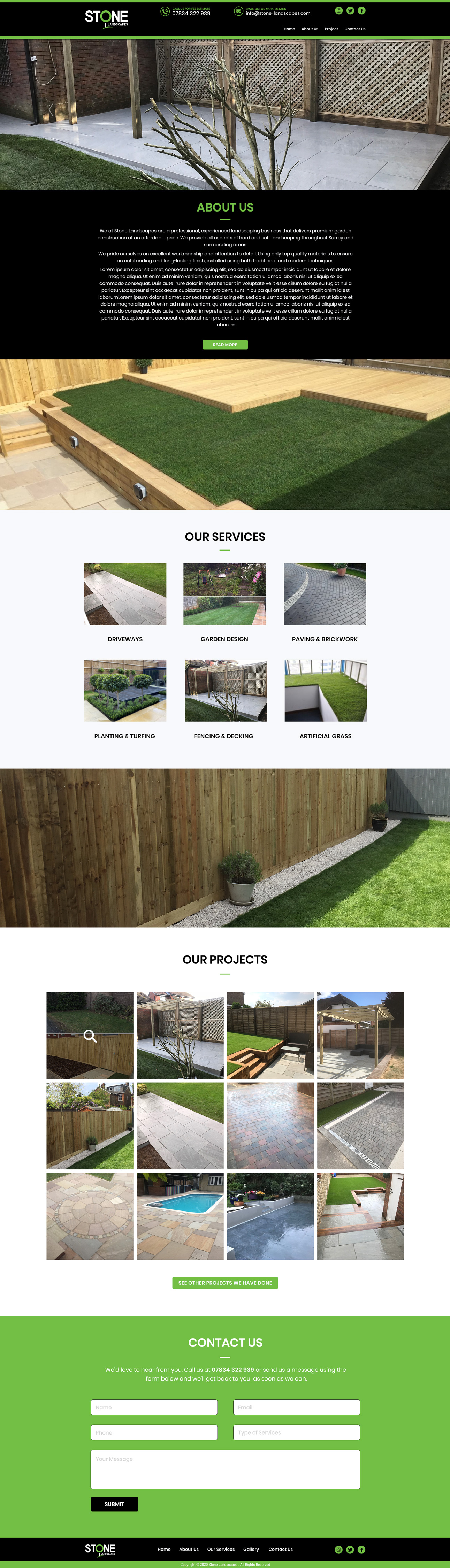 Web Design by Sandaruwan for this project | Design #25775519