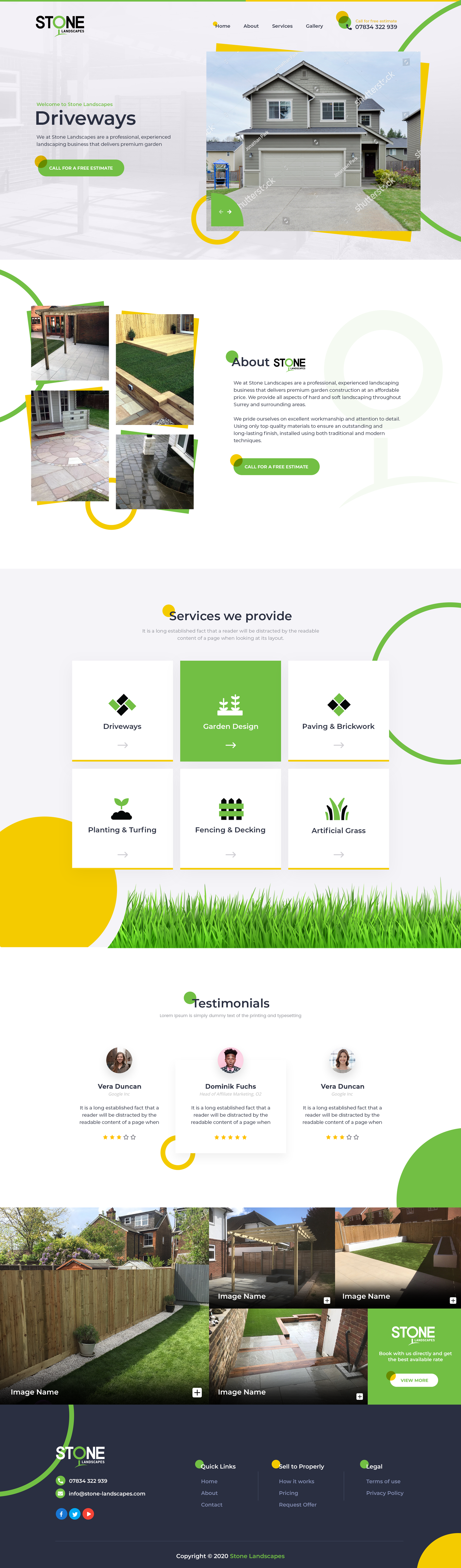 Web Design by Ahmed @li for this project | Design #25771415