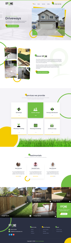Web-Design von Ahmed @li für dieses Projekt | Design #25771415