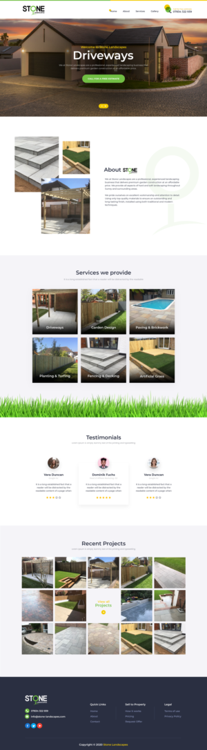 Web Design by Ahmed @li for this project | Design: #25777894