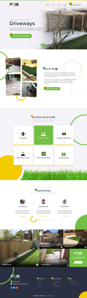 Web Design by Ahmed @li for this project | Design: #25783196
