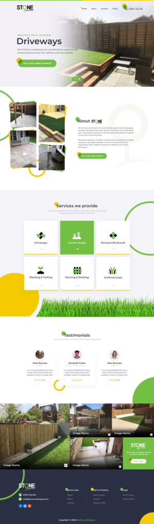 Web Design by Ahmed @li for this project | Design: #25783197