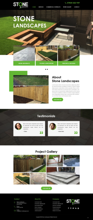 Web Design by pb for this project | Design: #25777065