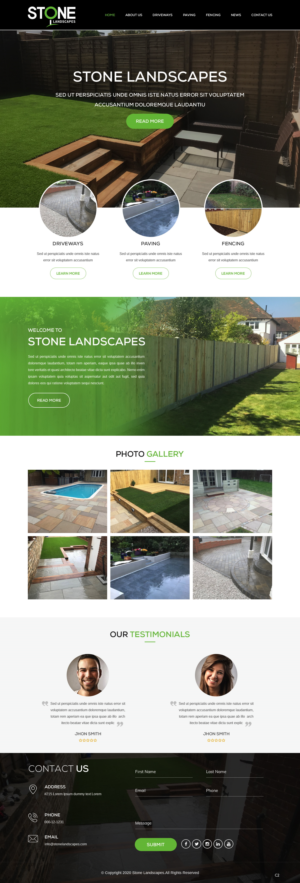 Web Design by pb for this project | Design: #25777068
