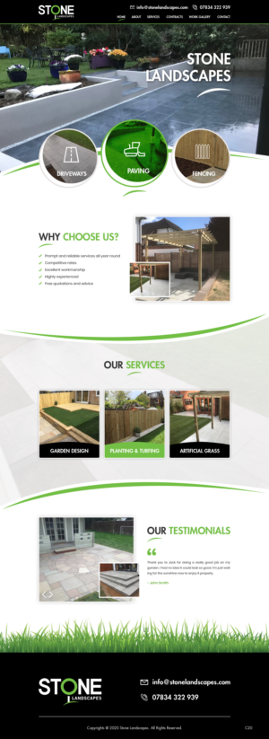 Web Design by pb for this project | Design: #25777071