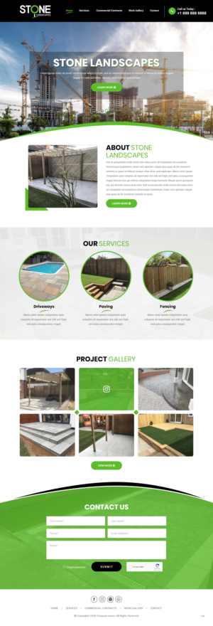 Web Design by pb for this project | Design: #25777073
