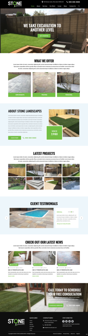 Web Design by pb for this project | Design: #25777075