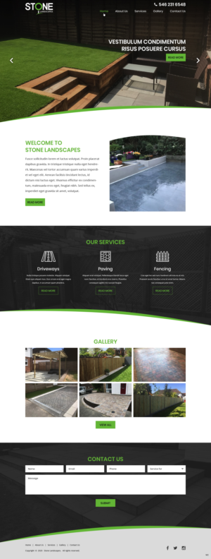 Web Design by pb for this project | Design: #25777085