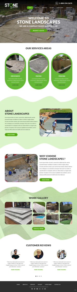 Web Design by pb for this project | Design: #25777086