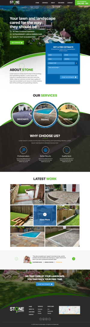 Web Design by Shijo John for this project | Design: #25794269
