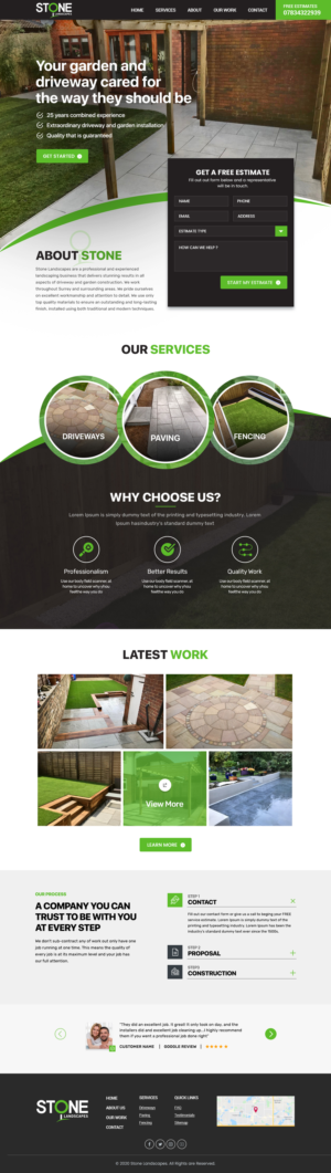 Web Design by Shijo John for this project | Design: #25819054