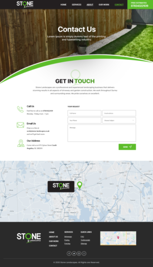 Web Design by Shijo John for this project | Design: #25828961
