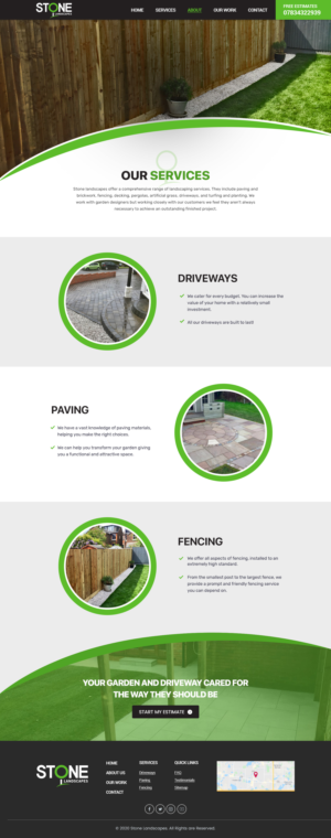 Web Design by Shijo John for this project | Design: #25831601