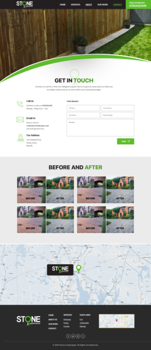 Web Design by Shijo John for this project | Design: #25831602