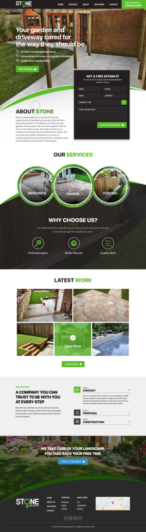 Web Design by Shijo John for this project | Design: #25853133