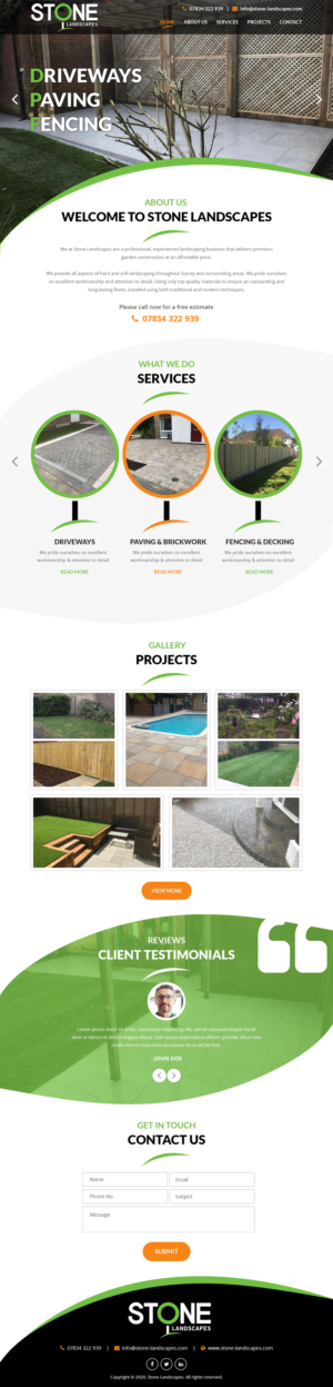 Web Design by Starlyn DS for this project | Design: #25790242