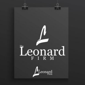 The Leonard Firm | Logo Design by Gerald Design 3