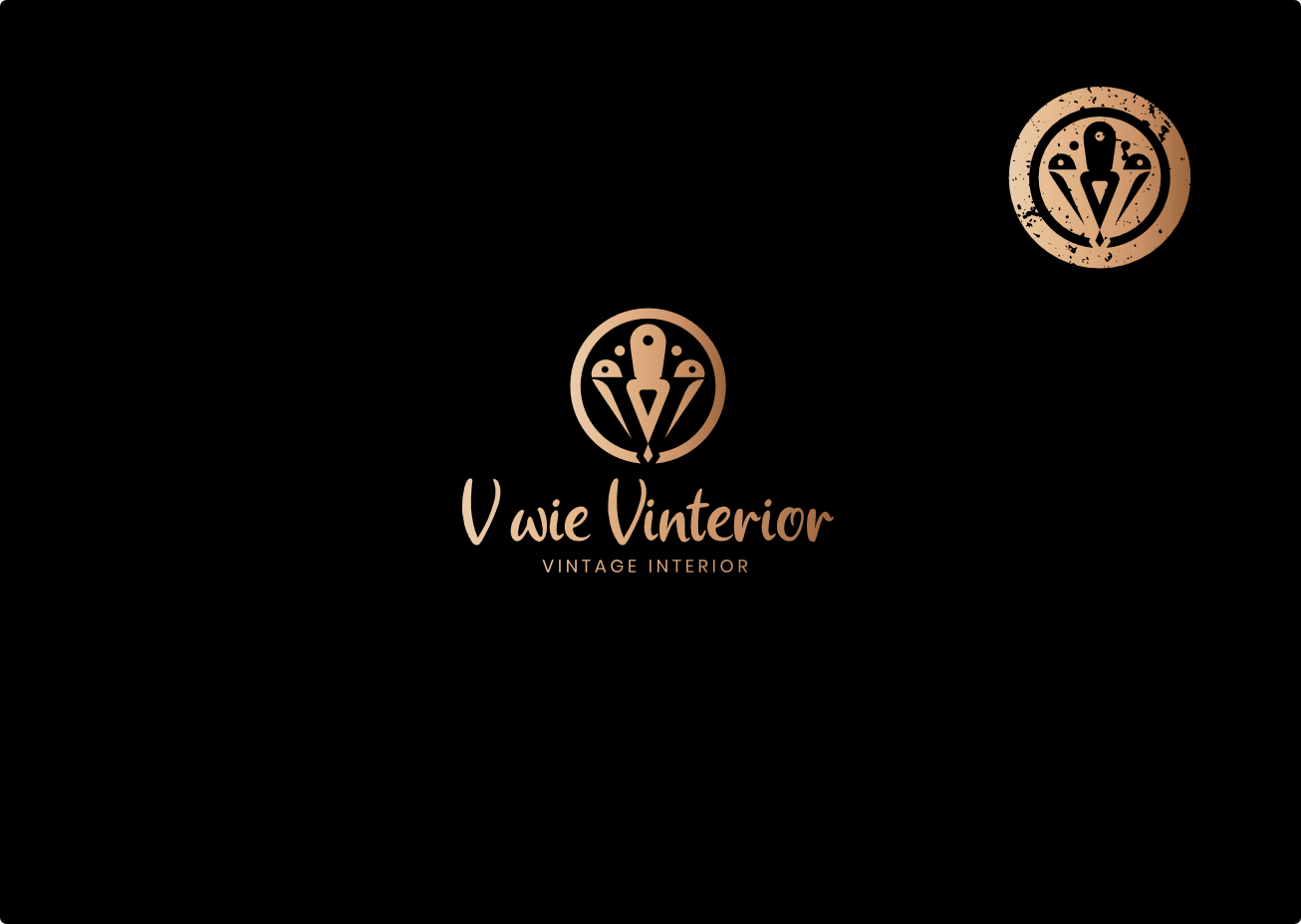 Logo Design by Gita. for V wie Vinterior | Design #25848691