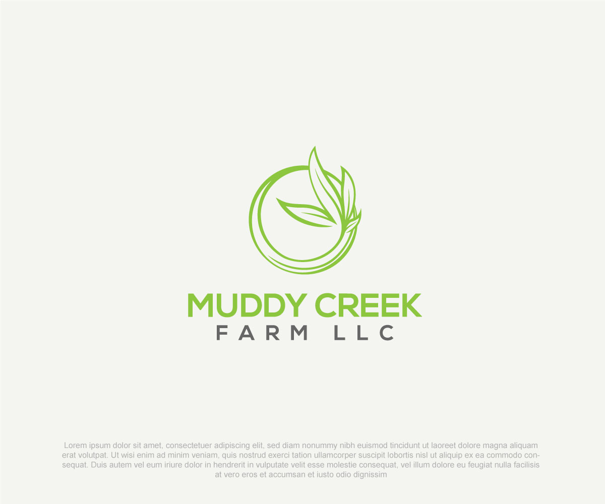 Logo Design by Niizam Uddin for Muddy Creek Farm LLC | Design #25832310