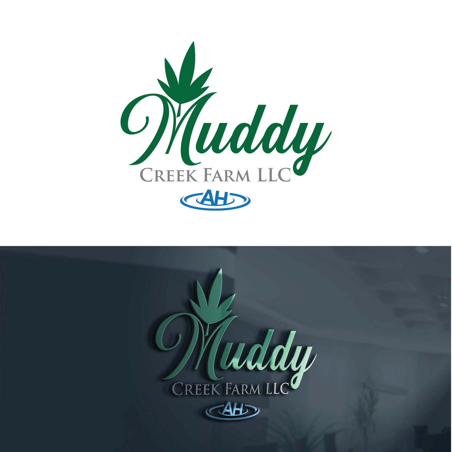 Logo-Design von Deziners Zone für Muddy Creek Farm LLC | Design #25775246