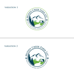 Logo Design by MD Roknuzzaman for Muddy Creek Farm LLC | Design: #25804614