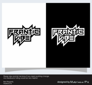 Frantic Vibe | Logo Design by Mariono Fx