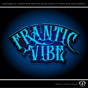 Frantic Vibe | Logo Design by Dennis Jackson Design
