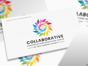 Collaborative Conversations Mediation Center of Williamson County  | Logo Design by Angkasa Official