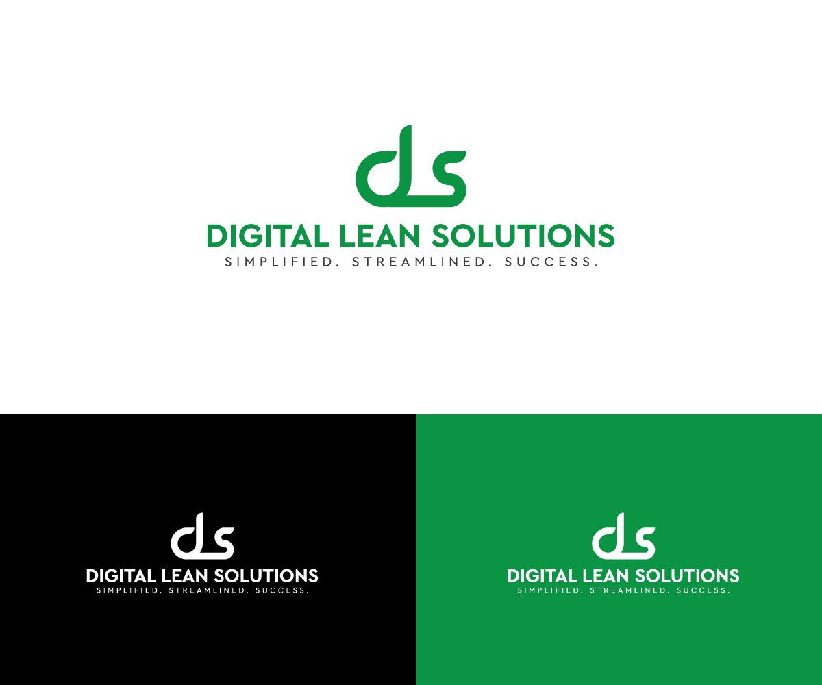 Logo Design by Morente for Digital Lean Solutions | Design #25787331