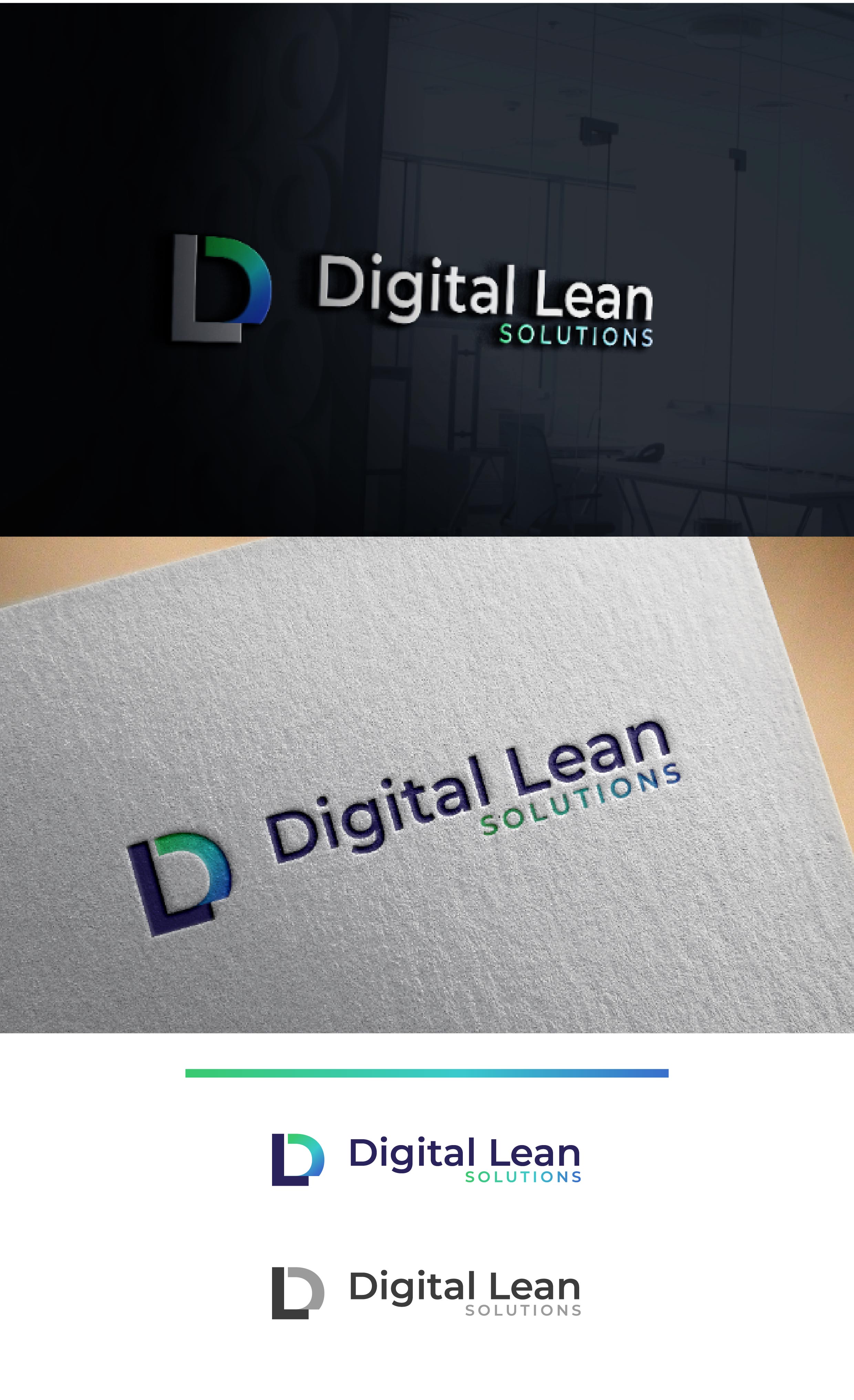 Diseño de Logo por Anton para Digital Lean Solutions | Diseño #25783923