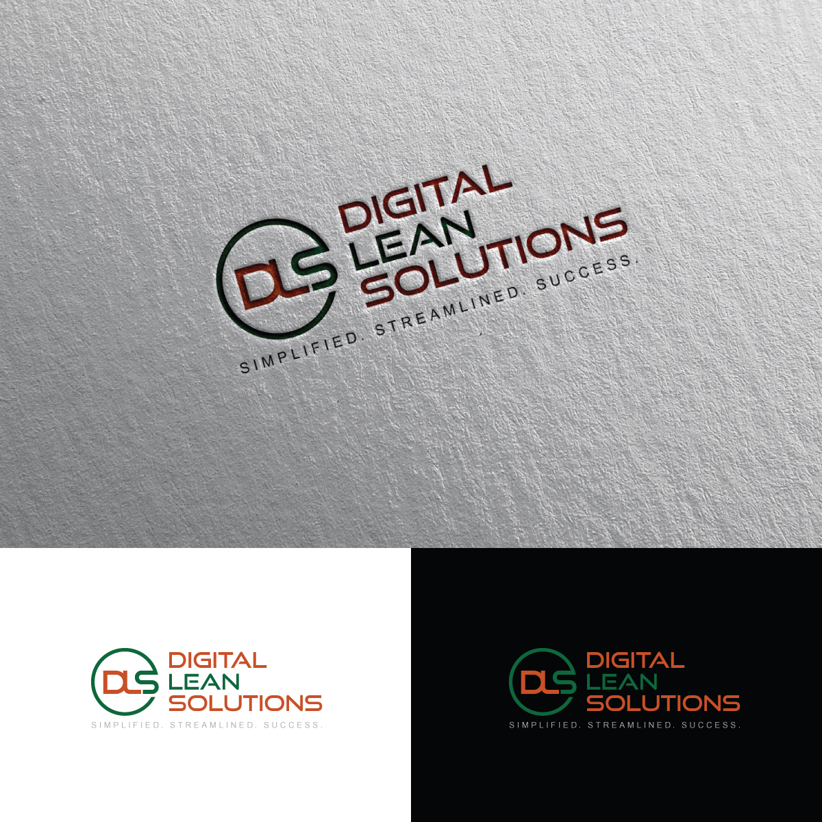 Logo Design by Rii for Digital Lean Solutions | Design #25782328
