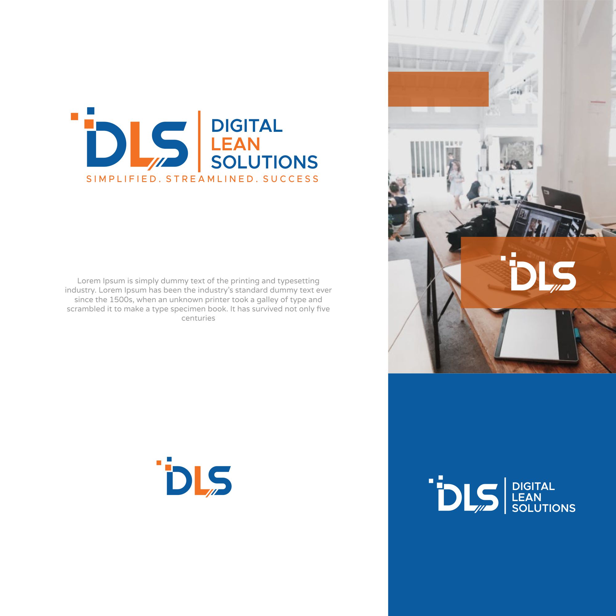 Logo Design by MX LogoArt for Digital Lean Solutions | Design #25779795