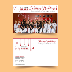 Postcard Design by Hardcore Design for Bay Area Heart | Design: #25780620
