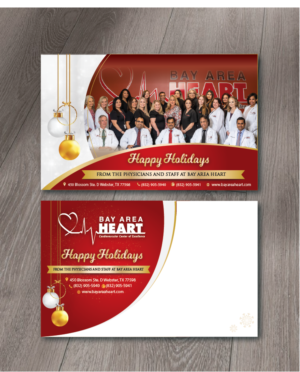2020 Annual Office Christmas Card | Diseño de Postal por alex989