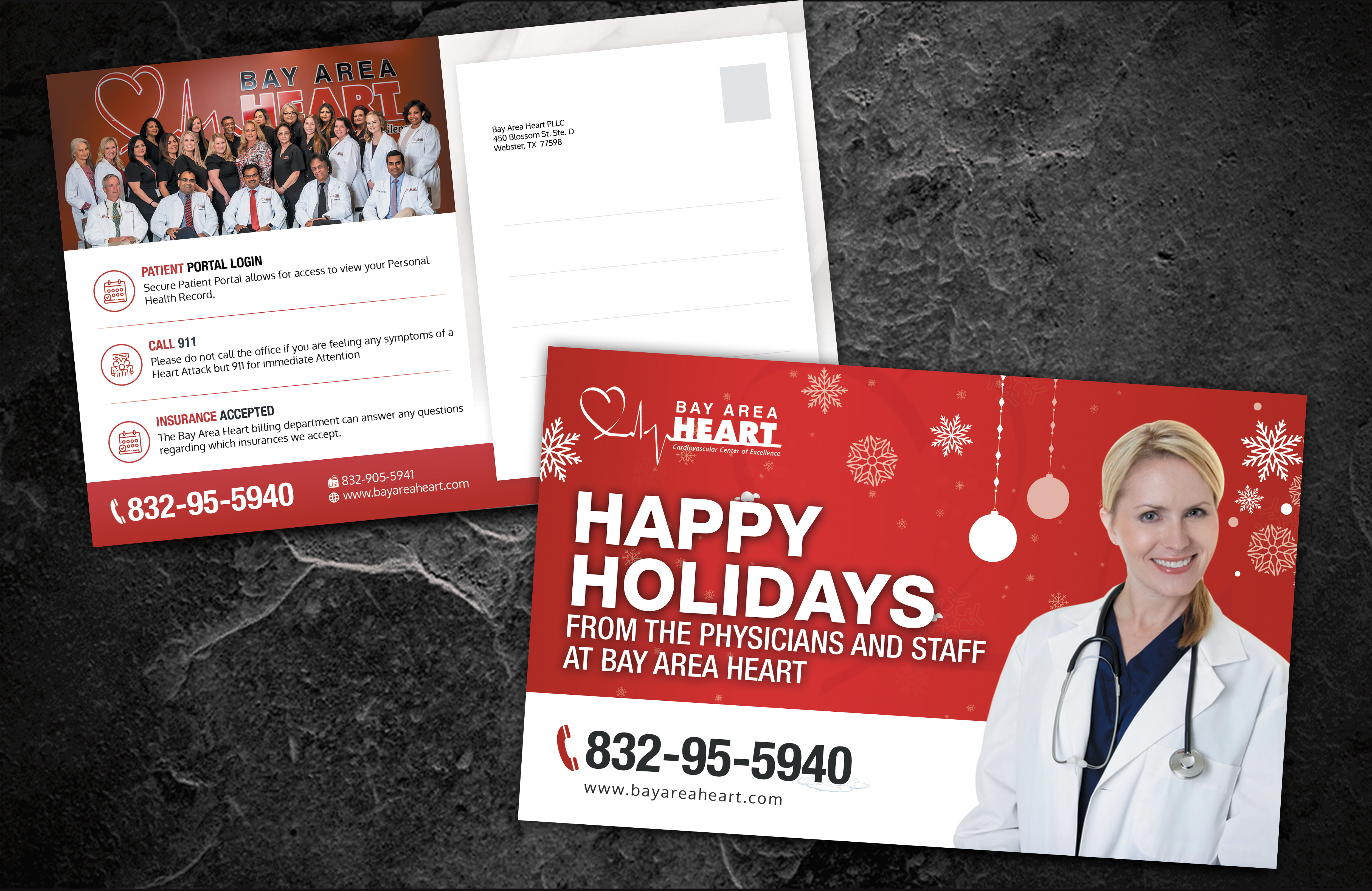 Design de Carte Postale par aspiremedia pour Bay Area Heart | Design #25779272