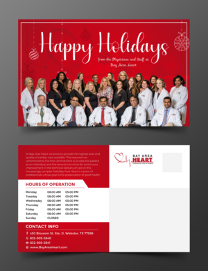 2020 Annual Office Christmas Card | Diseño de Postal por ecorokerz