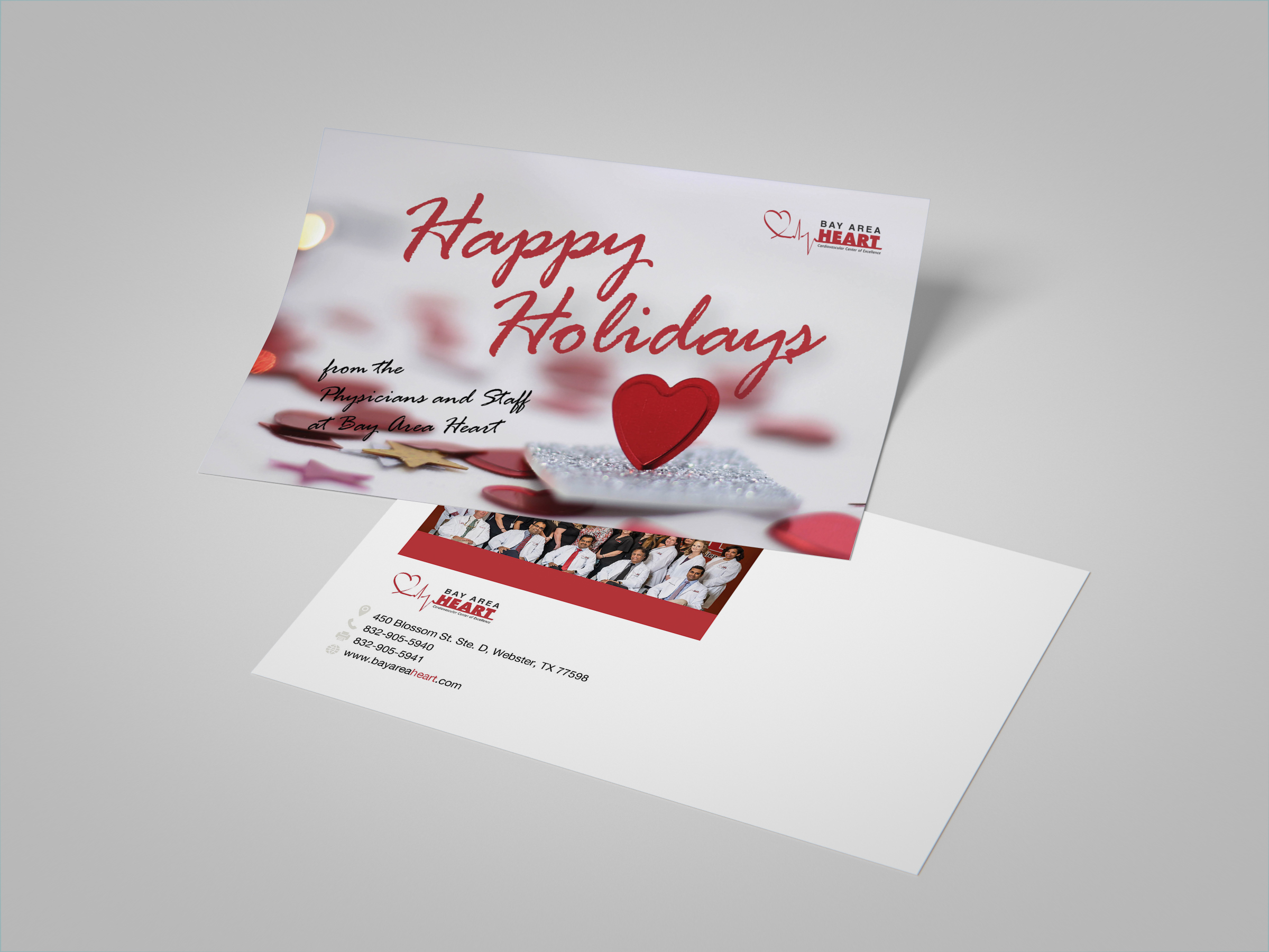 Postcard Design by banedsgn for Bay Area Heart | Design #25777749
