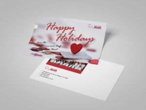2020 Annual Office Christmas Card | Design de Carte Postale par banedsgn