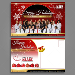2020 Annual Office Christmas Card | Diseño de Postal por DA.