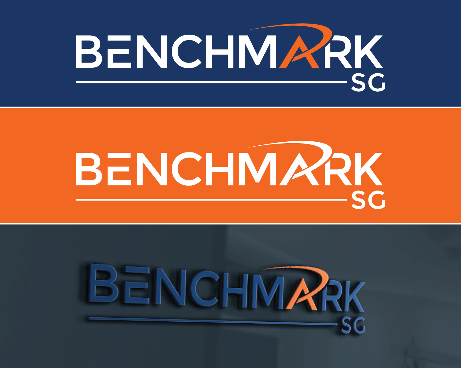 Logo Design by Atec for Benchmark Search | Design #25785948