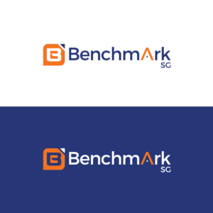 Benchmark Search or Benchmark SG ) | Diseño de Logo por Rii