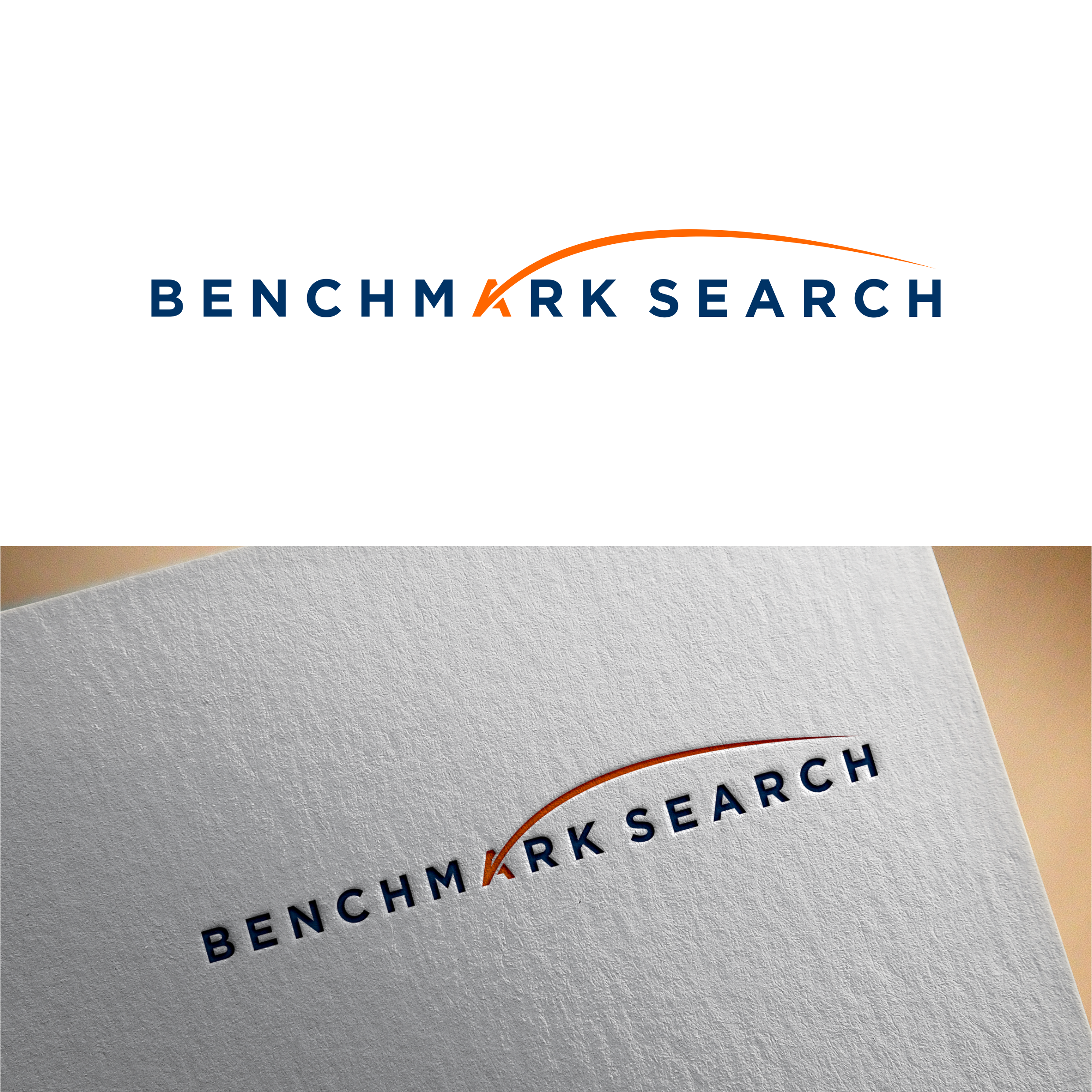 Logo Design by HiDzign for Benchmark Search | Design #25945193