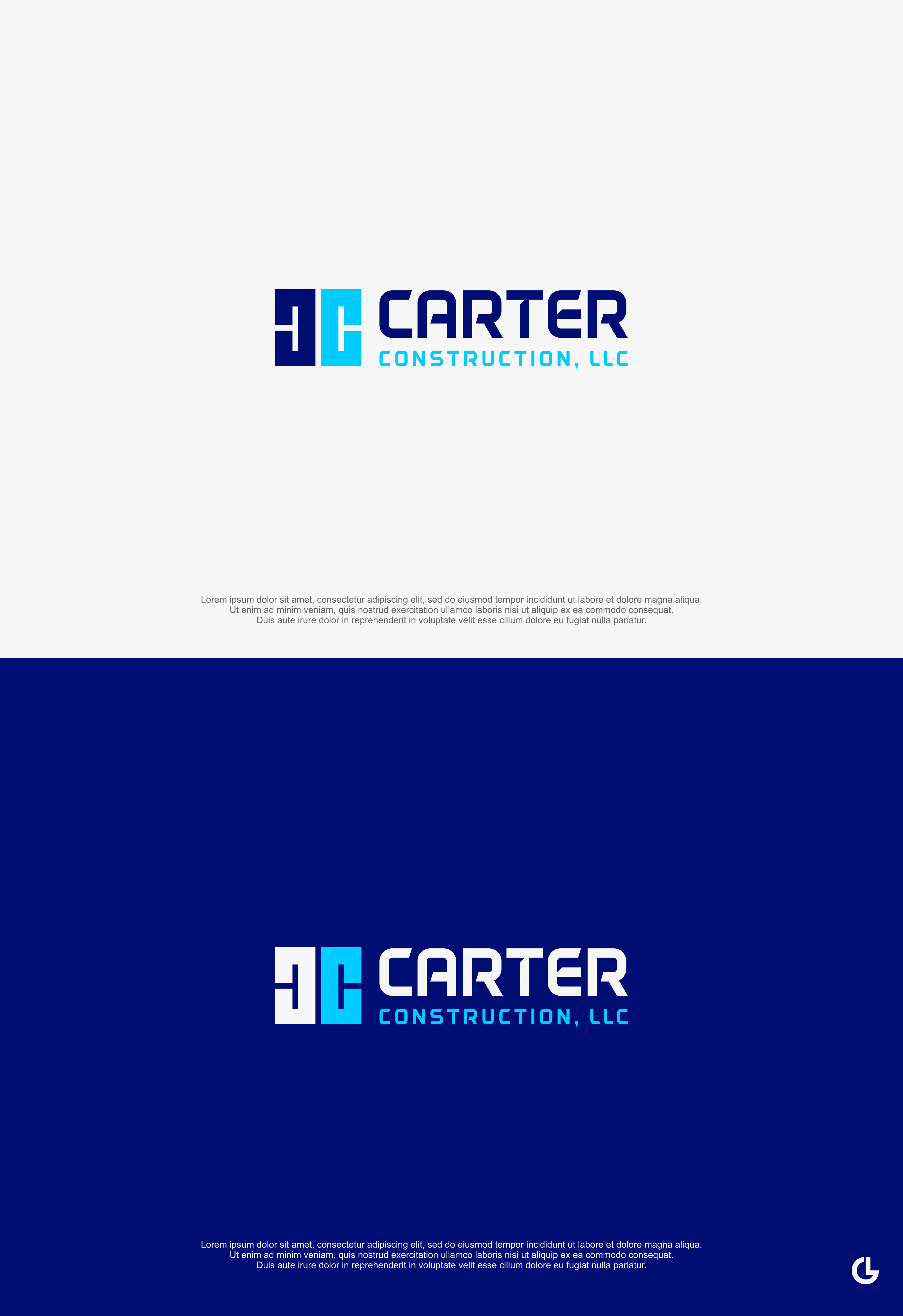 Logo Design by R!CKY for Carter Construction LLC | Design #25795623
