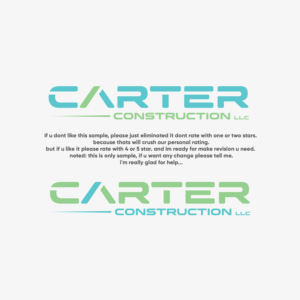 Diseño de Logo por IdentsArt para Carter Construction LLC | Diseño: #25786062