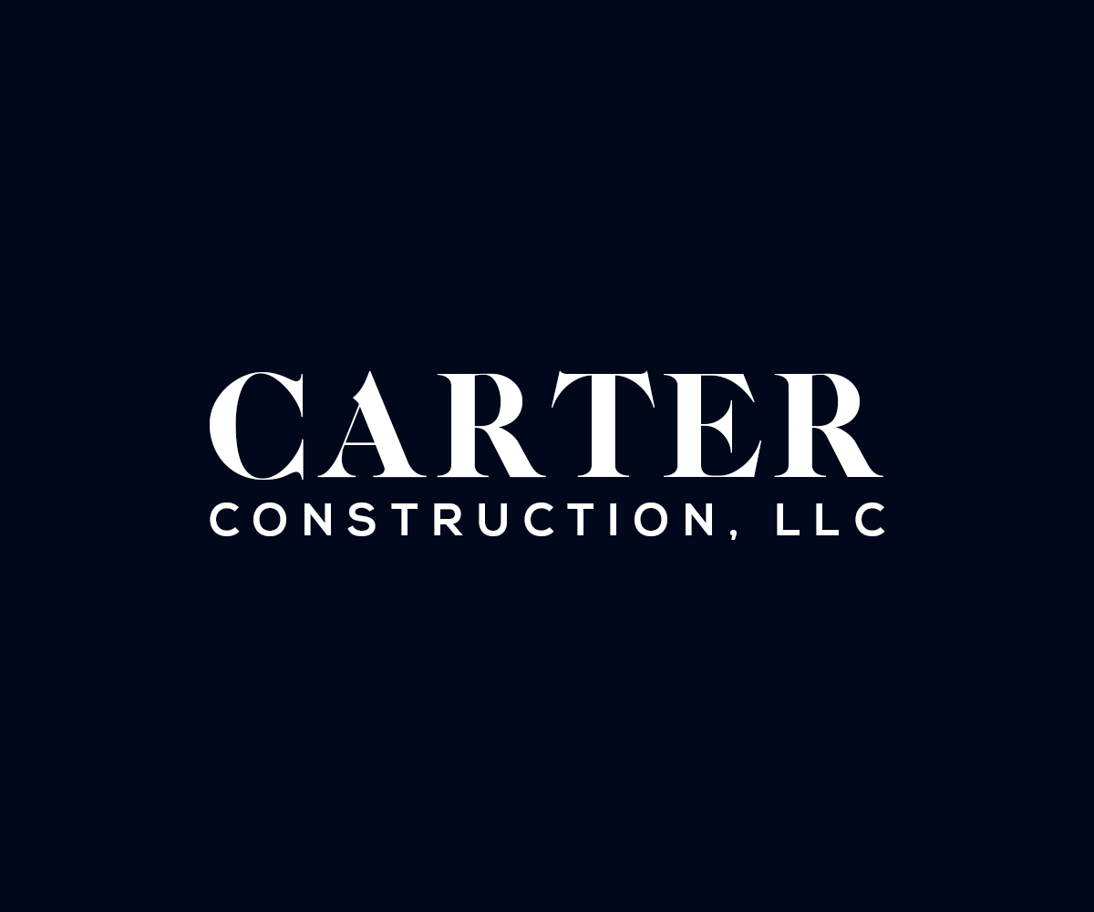Logo Design by Soonia for Carter Construction LLC | Design #25789933