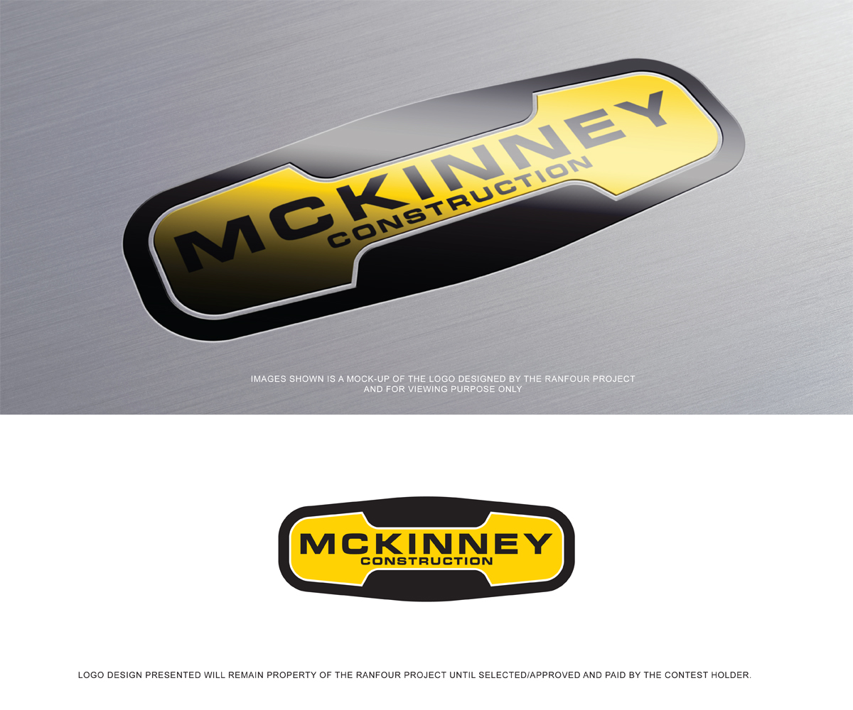 Logo Design by The RANFOUR Project for McKinney Construction | Design #3060341