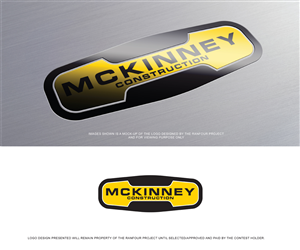 Logo Design by The RANFOUR Project for McKinney Construction | Design: #3060341