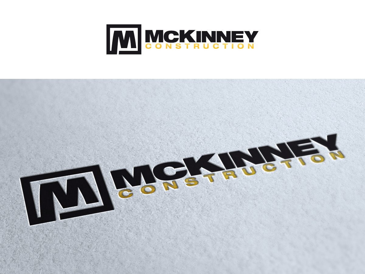 Logo Design by MIM design for McKinney Construction | Design: #3476596